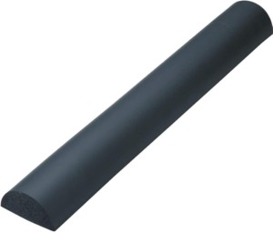 Amazon：TRUSCO 安心クッション 半円型 1本入り ブラック TAC110