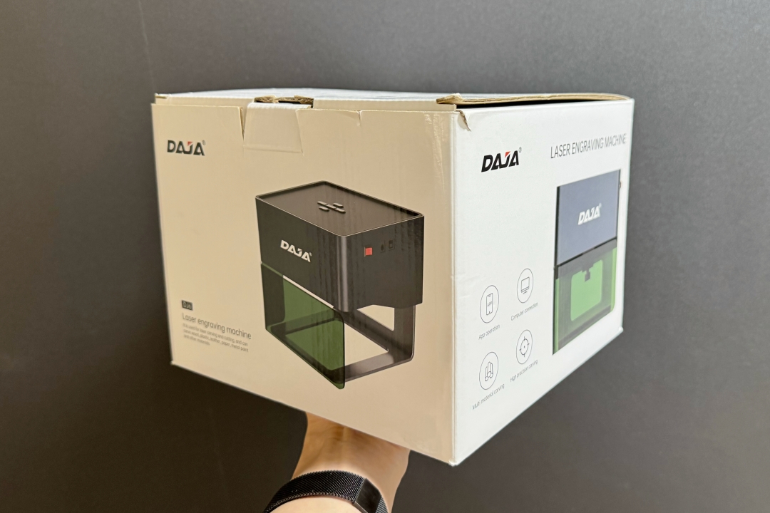 お手頃価格のレーザー彫刻機でオリジナルのビカクシダ着生板を作る：DAJA DJ6